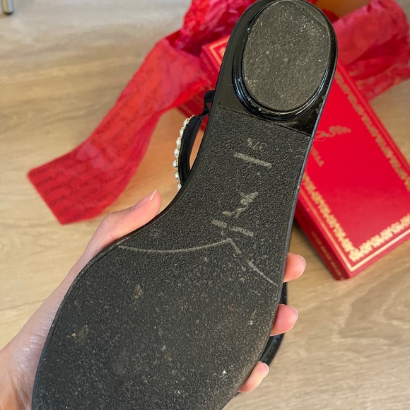 Rene Caovilla flat sanders with peals - Picture 3 of 3